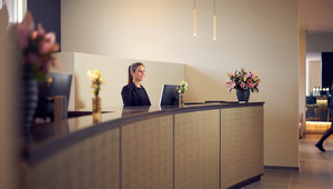 Receptie Van der Valk hotel Mechelen